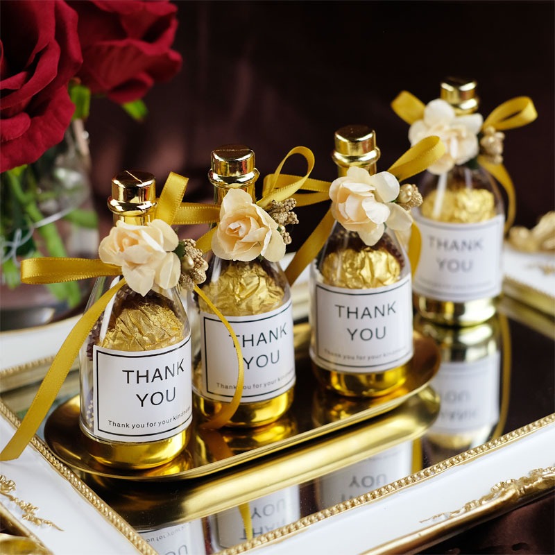 Wedding Supply Wholesale - 20/30 Adet Şeffaf Plastik Şişe Hediye