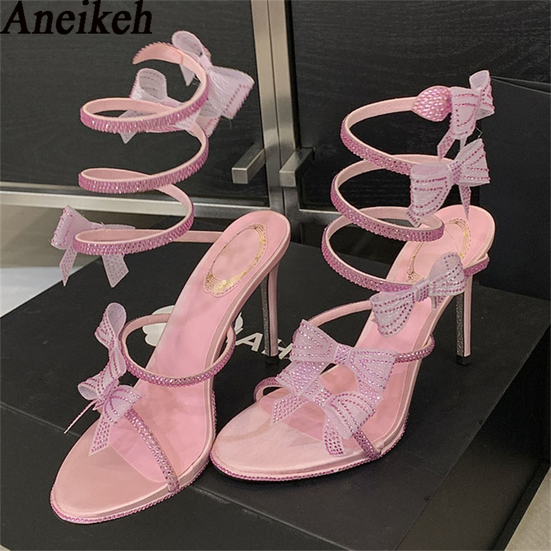 Wedding Fx - Aneikeh Zarif Pembe Düğün Ayakkabıları KRİSTAL