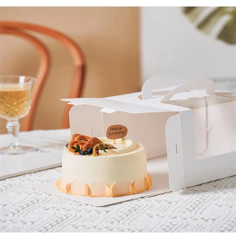 10 adet kek kutusu şeffaf penc - Wedding Cake Supply incelemesi ve fiyatı