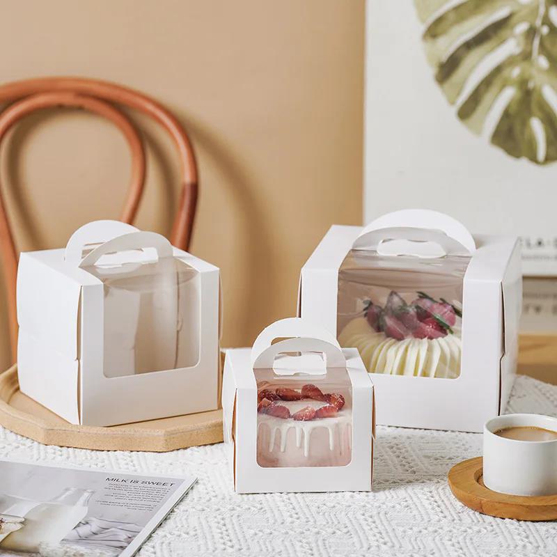 10 adet kek kutusu şeffaf penc - Wedding Cake Supply incelemesi ve fiyatı