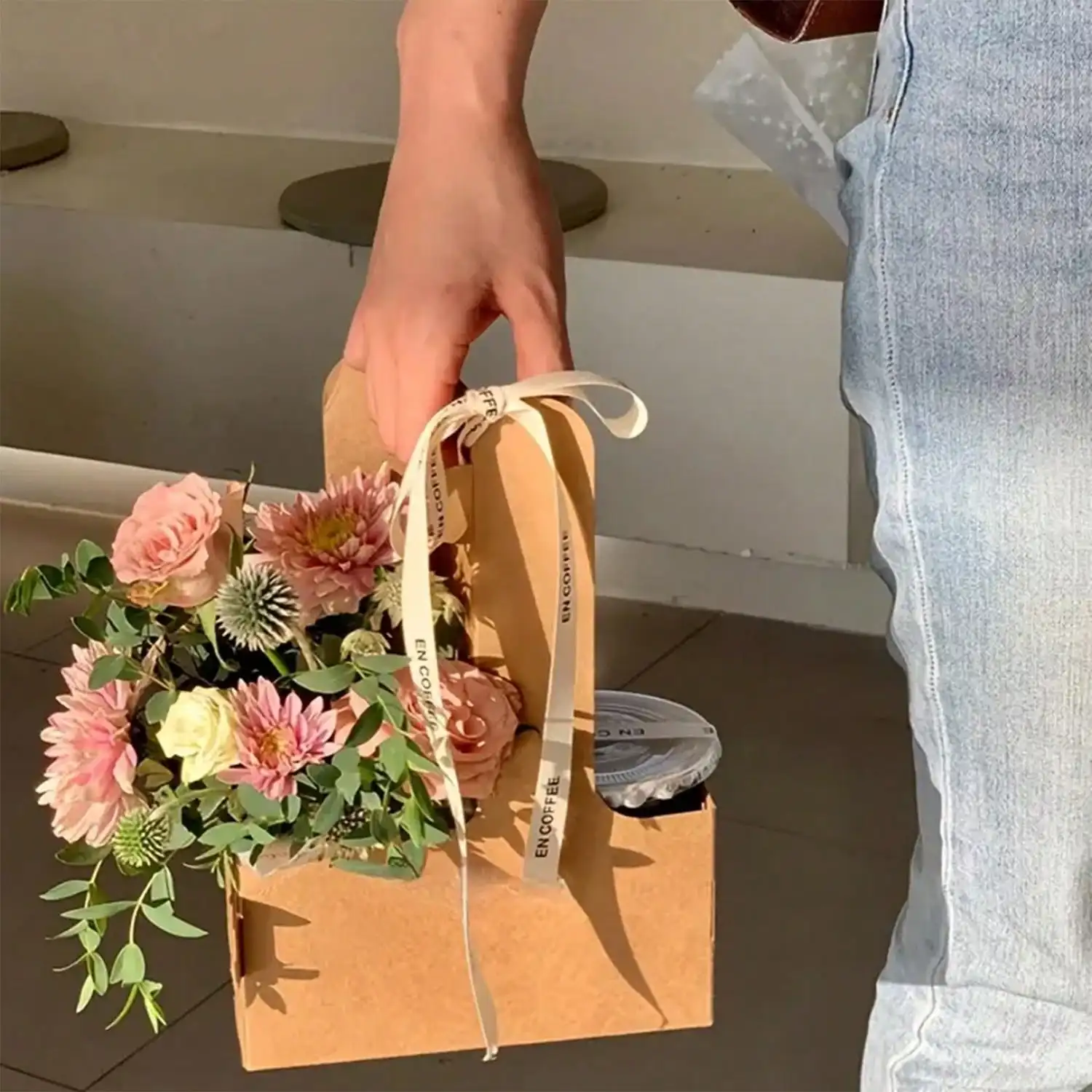Kraft Kağıt Çiçek Buketi Hediy - Wedding Fountain incelemesi ve fiyatı