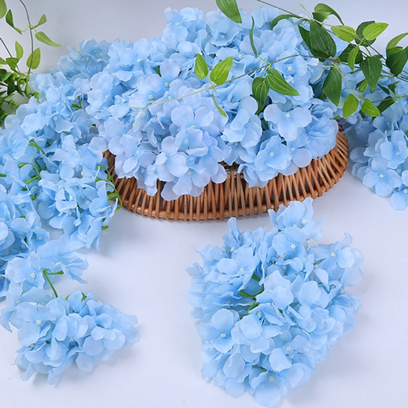 10 adet/grup renkli ortanca çi - Wedding Arch Flower incelemesi ve fiyatı