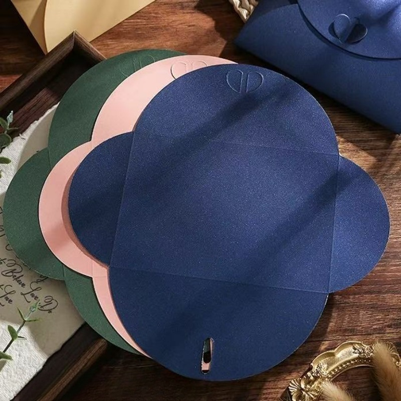 Lüks Sedefli Kağıt Zarflar, Ka - Wedding Envelopes incelemesi ve fiyatı