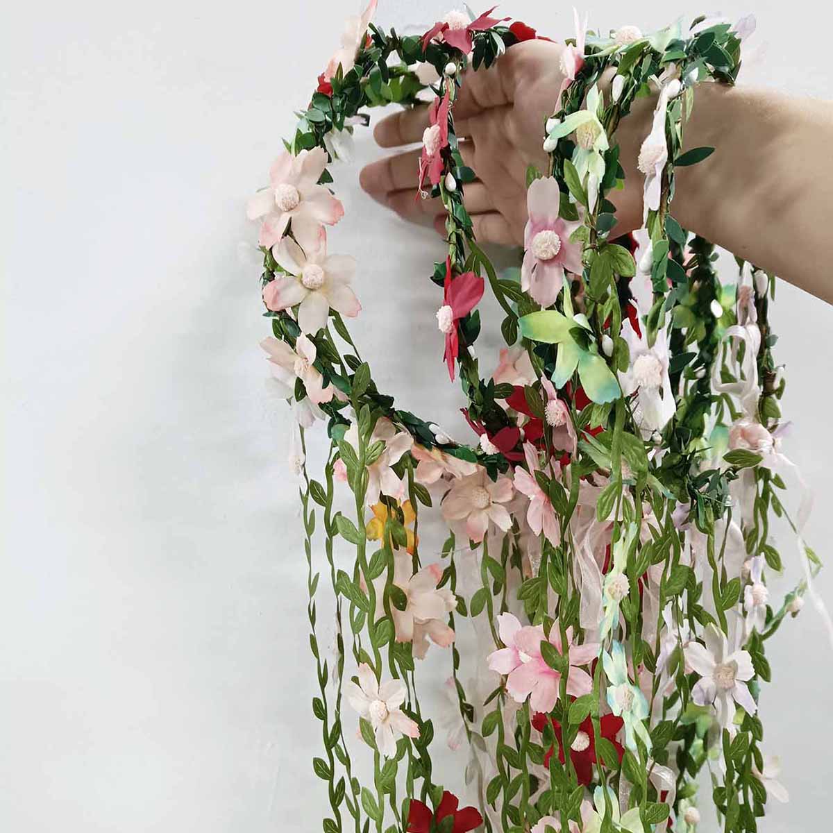 Bohemian Rattan çiçek sarmaşık - Wedding Arch Flower incelemesi ve fiyatı