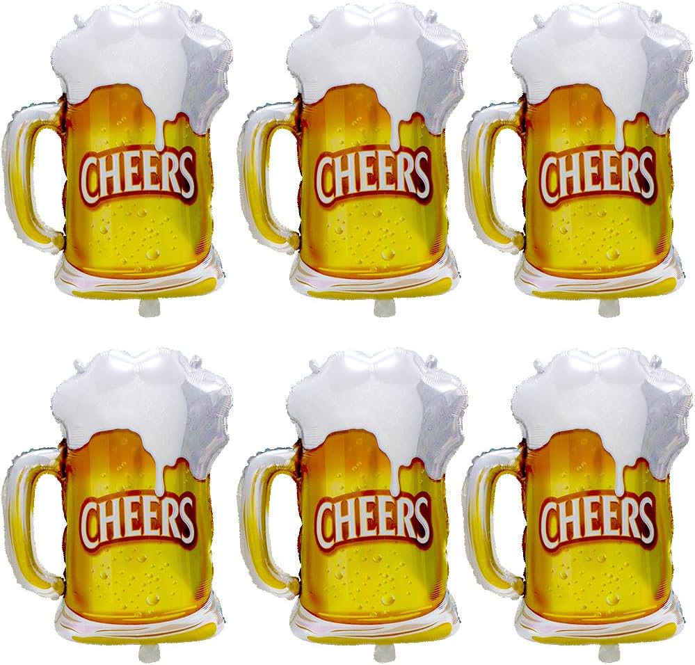 6 adet Şerefe Bira Kupa Balonl - Wedding Alcohol Supply incelemesi ve fiyatı