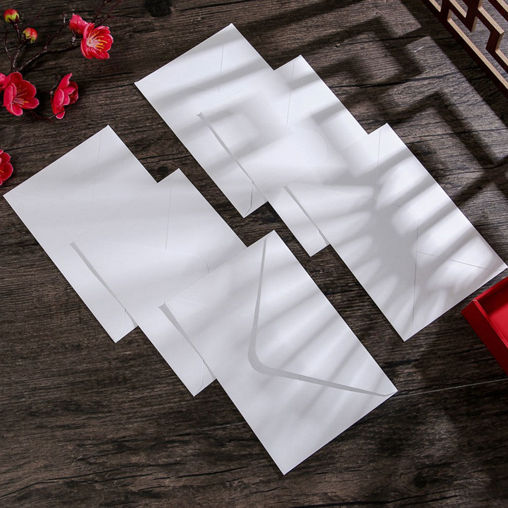 50 adet Beyaz Zarf B6 Boyutund - Wedding Envelopes incelemesi ve fiyatı