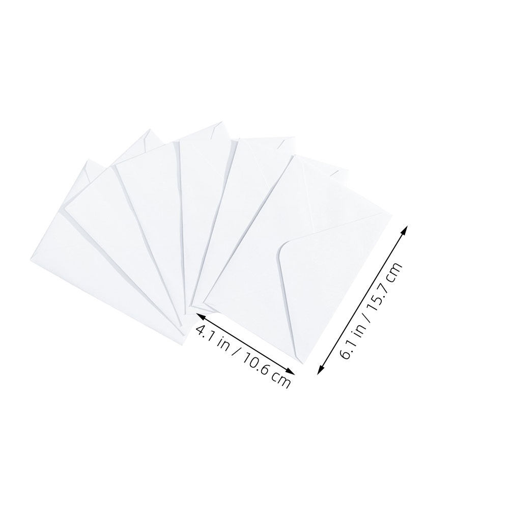 50 adet Beyaz Zarf B6 Boyutund - Wedding Envelopes incelemesi ve fiyatı