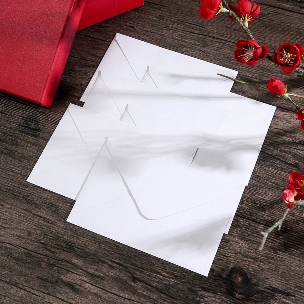 50 adet Beyaz Zarf B6 Boyutund - Wedding Envelopes incelemesi ve fiyatı