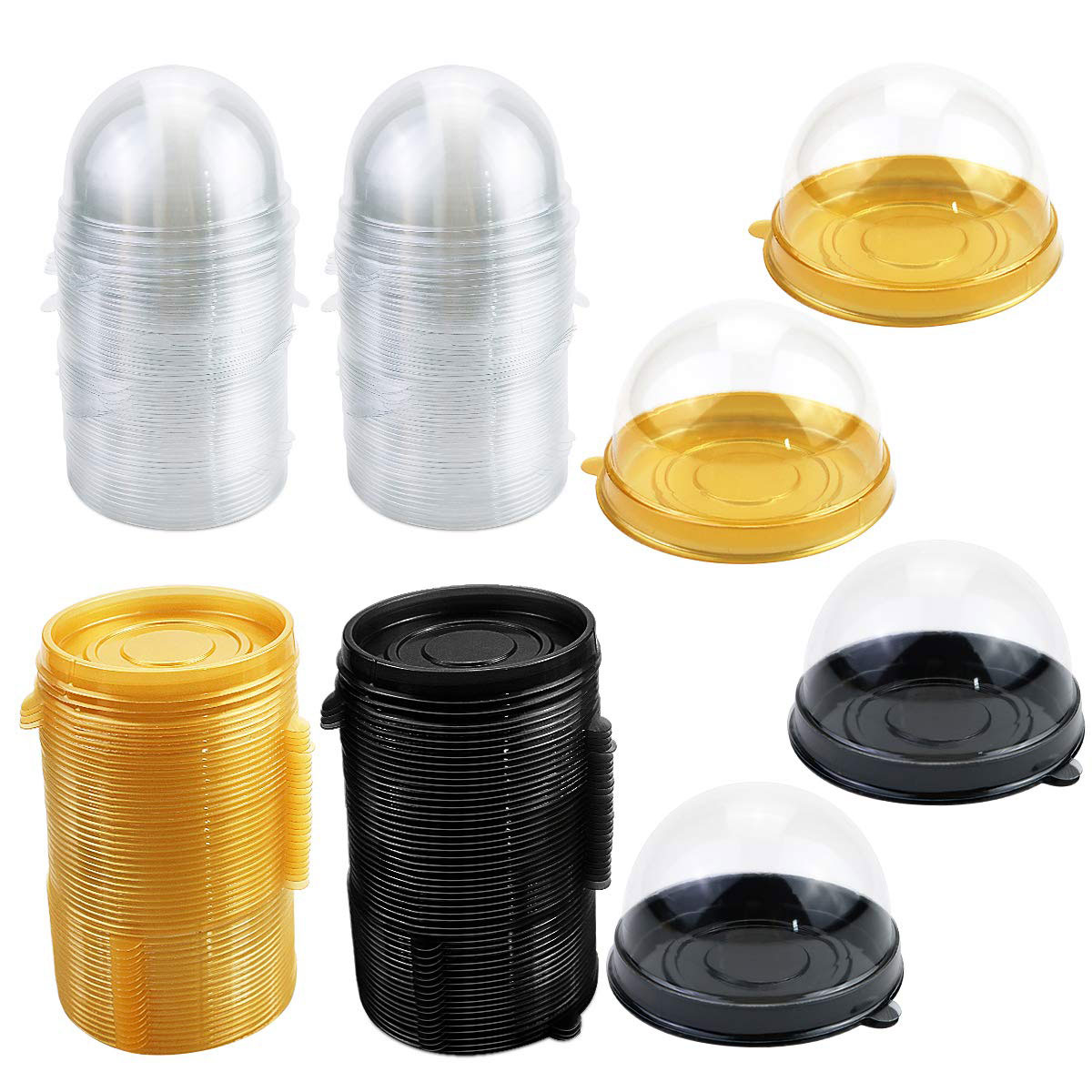 Şeffaf kek tatlı kutu konteyne - Wedding Cake Supply incelemesi ve fiyatı