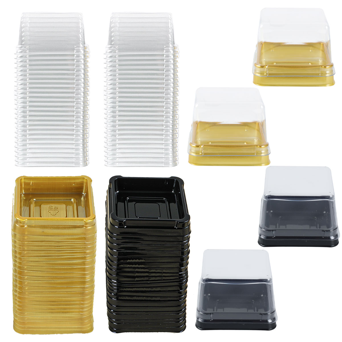 Şeffaf kek tatlı kutu konteyne - Wedding Cake Supply incelemesi ve fiyatı