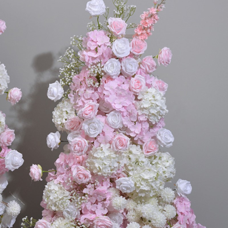 Uflower 5D Pembe Beyaz Gül Cip - Wedding Arch Flower incelemesi ve fiyatı