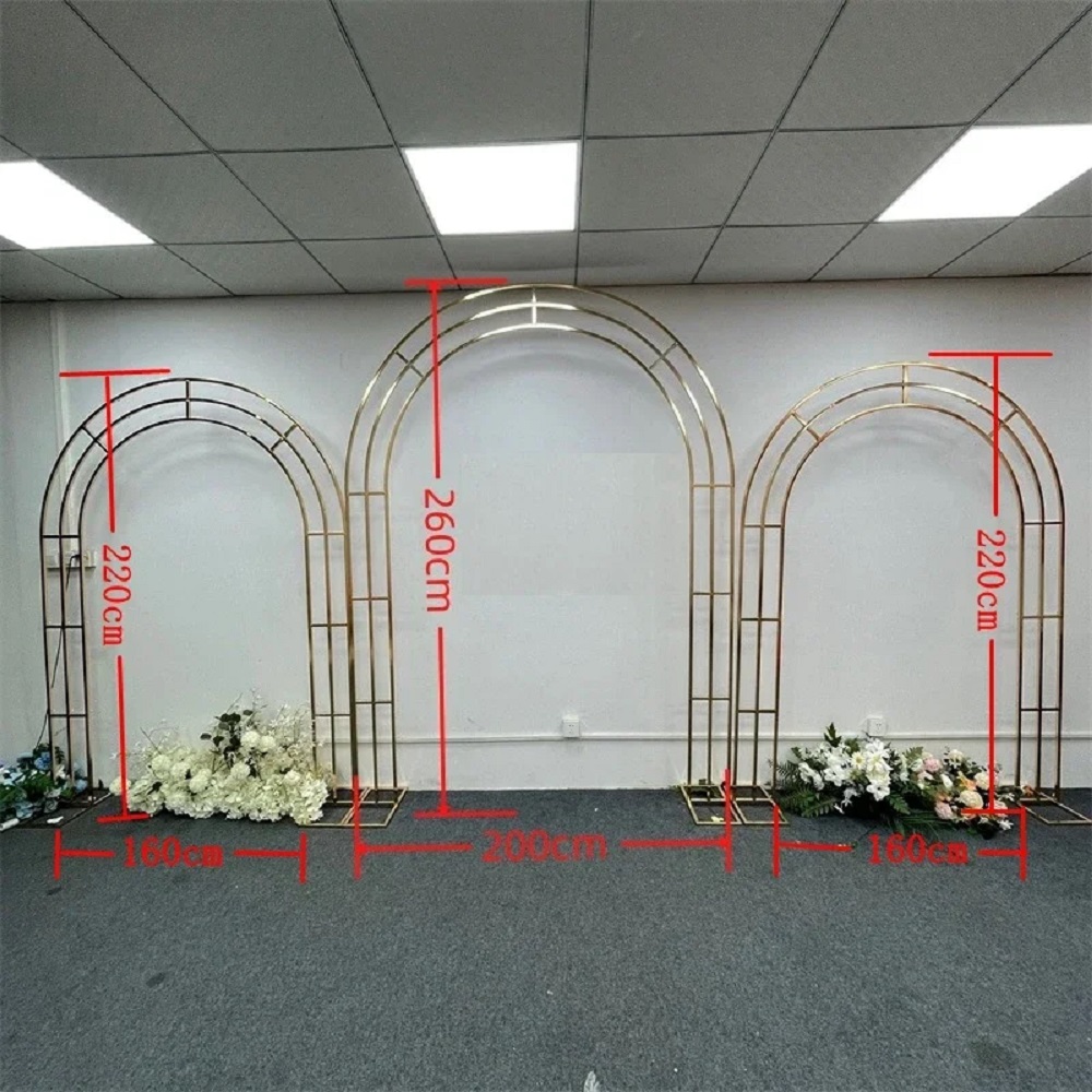 Metalik Altın Düğün Kemeri Sta - The Wedding Supply Store incelemesi ve fiyatı