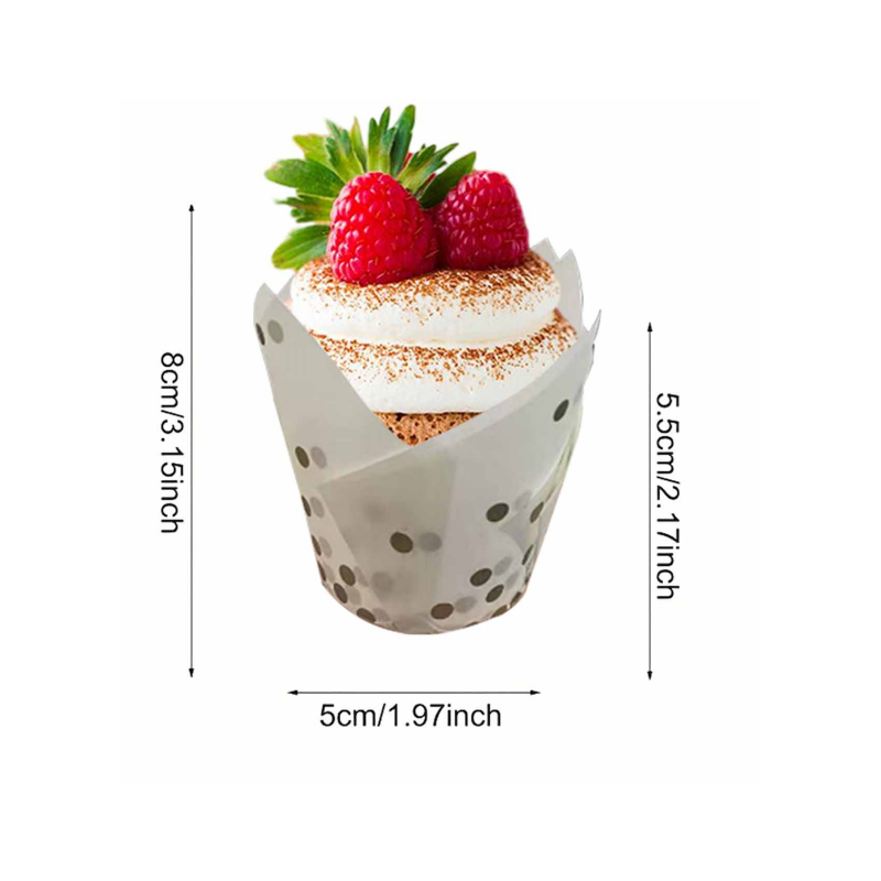 50 Adet/100 Adet Altın Nokta L - Wedding Cake Supply incelemesi ve fiyatı